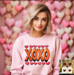 XOXO on Light Pink