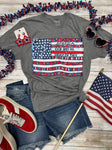 Callie Ann Stelter American Flag Tee