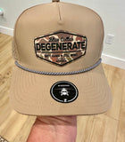 Blue Collar Degenerate Mens Rope Hat