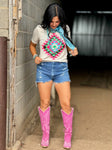 Ryanne's Neon Aztec Tee