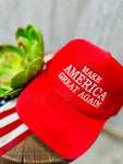 Make America Great Again Embroidered Trucker Cap
