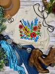 Callie Ann Stelter Bluebonnet Howdy Tee