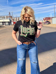 Leopard Lucky Tee (Texas True)