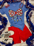 TT Patriotic Bow Tee (Callie Ann Stelter)
