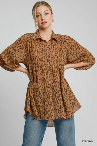 UMGEE LEOPARD TOP