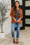 Magic 3/4 Blazer in Rust