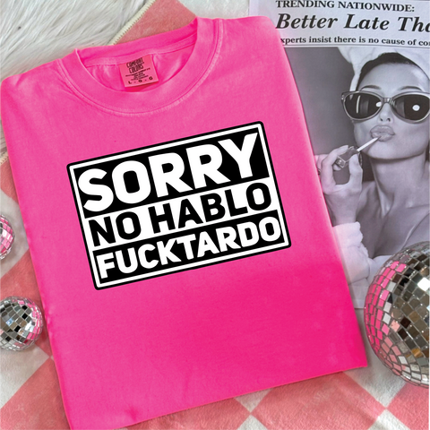 No Hablo Graphic Tee