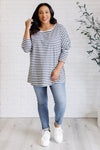 Striped Oversized Top