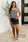 Perfect Conditions Striped Halter Tank