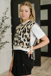 Prowl Pretty Sweater Knit Layered Tee
