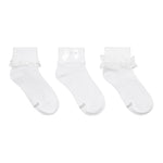 Classic Cuffed Socks White for Toddlers and Kids