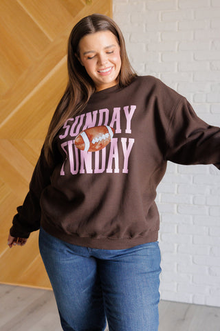 Sunday Funday Graphic Sweatshirt