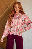 Understandably So Floral Blouse