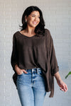 Wishy Washy Mineral Washed Oversized Top