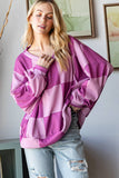 Winter Checkered Long Sleeve Sweatshirt