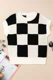 Checker Colorblock Sweater