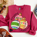 Merry Christmas Balls Sweatshirt