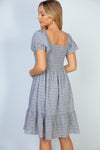 RUFFLED AND READY DRESS