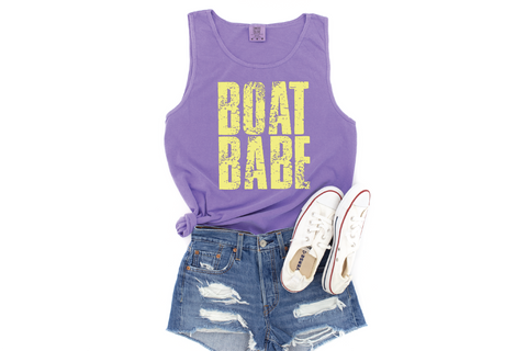 Lake Babe Graphic Tank Top