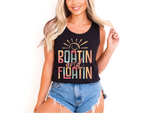 Boatin and Floatin Summer Tank Top