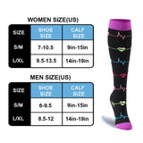 WOMEN'S SPORTS ELASTIC COMPRESSION SOCKS