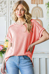 RIB TUNIC TOP