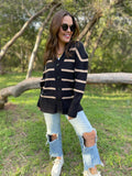 PREORDER: Brooks Striped Cardigan