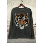 Tiger Big Face Graphic Sweatshirts