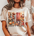 Football and Flannels Fall Graphic T-shirt