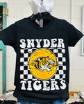 YOUTH SNYDER TIGER'S CHECKERED TEE