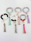 ASSORTED Silicone Beads Keychain