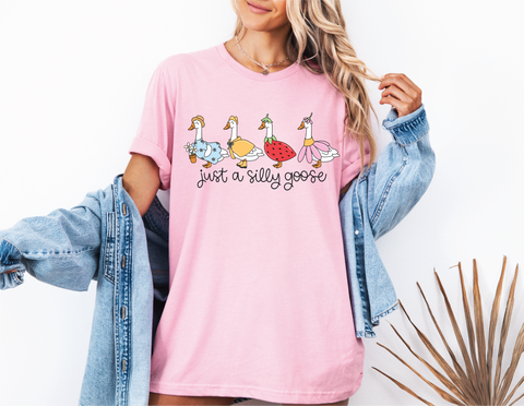 Just a Silly Goose Graphic T-Shirt
