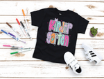 Girls Doodle Kindergarten Back to School Graphic Tee