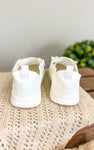 Mayo Glitter Sneakers in White