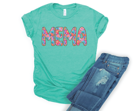 Floral Mema