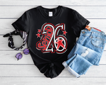 Customizable Senior Doodle Graphic Tee