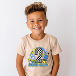 Boys 2nd Grade Skateboard Back to School Graphic Tee