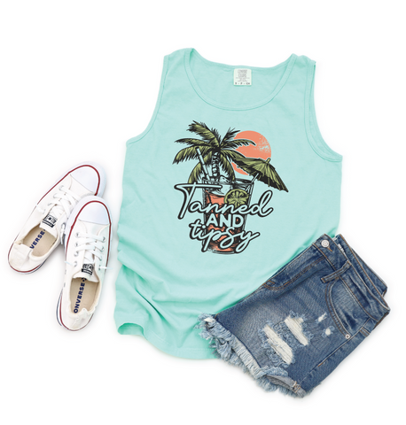 Tanned and Tipsy Tank Top