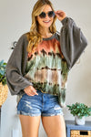 MULTI TIE DYE TOP