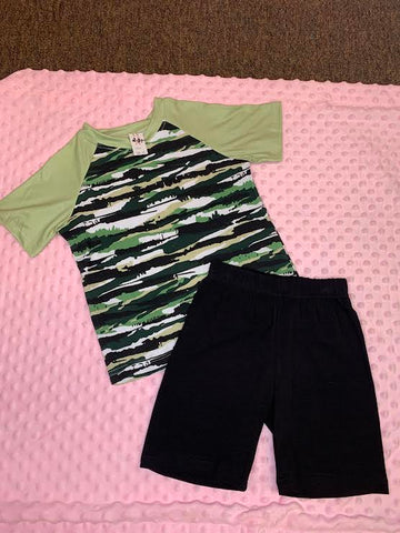 GREEN CAMO SET