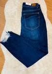 JUDY BLUE MID RISE RELAXED FIT JEANS
