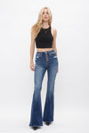 HIGH RISE FLARE MICA JEANS