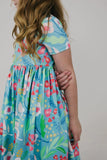 SPRING BREEZE S/S TWIRL DRESS