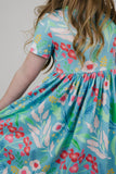 SPRING BREEZE S/S TWIRL DRESS