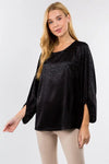 BLACK SALEO TOP