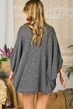 HACCI DOLEMAN SLEEVE CARDIGAN