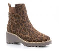 "Basic" Boot in Brown Leopard