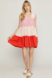 MURPHY TIERED MINI DRESS