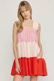 MURPHY TIERED MINI DRESS