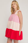 MURPHY TIERED MINI DRESS